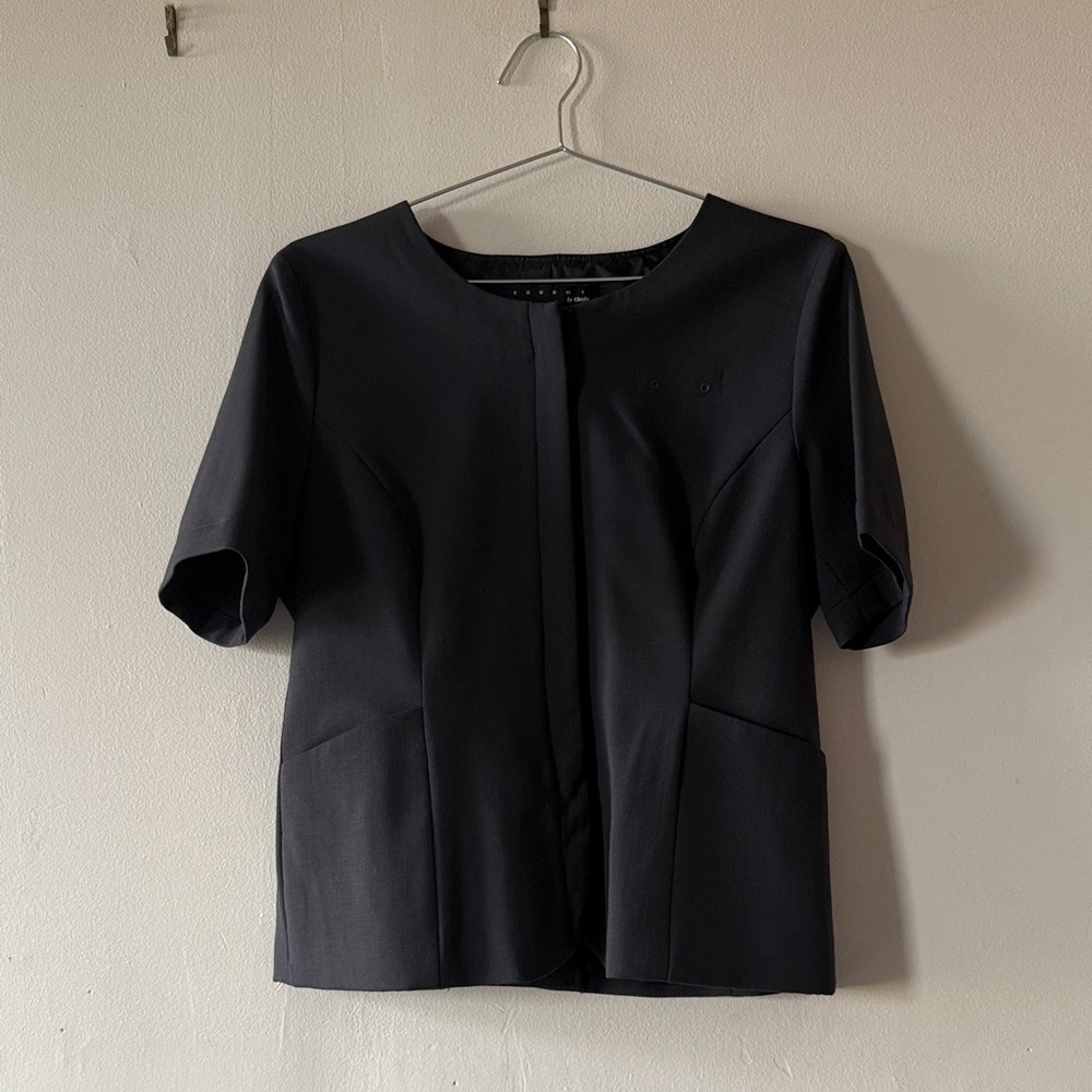 Fourmy Women’s Zip Up Blazer Top